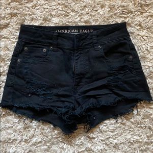 American Eagle Hi-Rise Festival Shorts